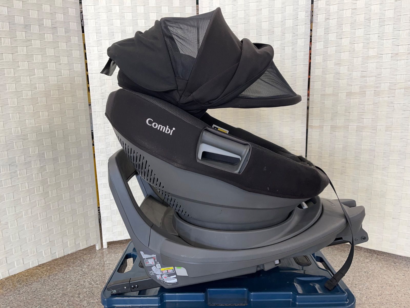 ☆動作確認済 コンビ Combi CG-TRL ISOFIX チャイルドシート ブラック