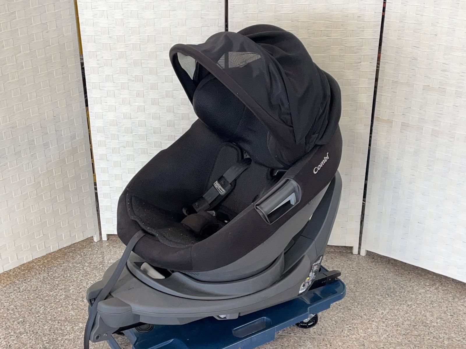 ☆動作確認済 コンビ Combi CG-TRL ISOFIX チャイルドシート ブラック