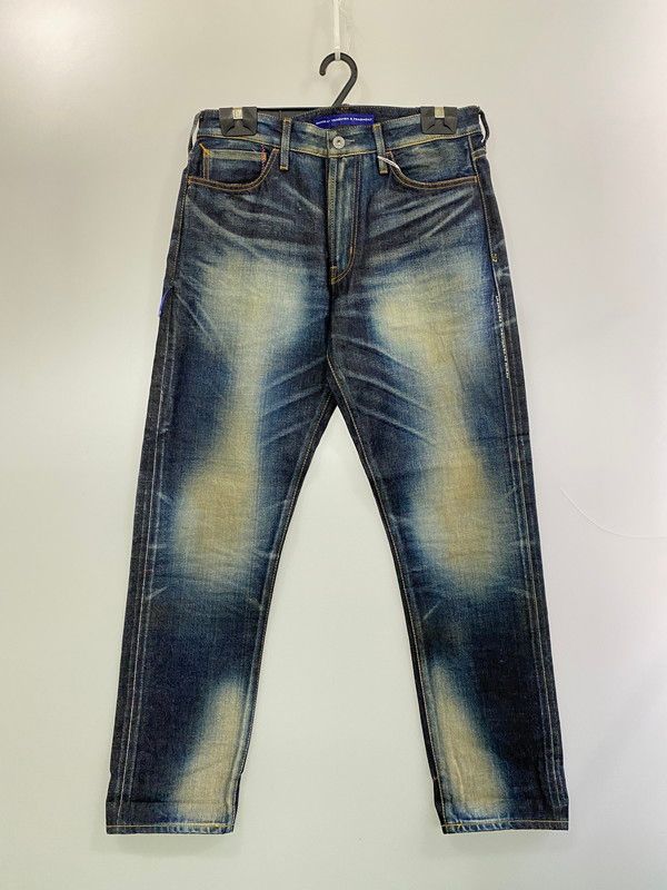 【品】 DENIM BY VANQUISH ヴァンキッシュ u0026 FRAGMENT フラッグメント STRAIGHT DENIM PANT ストレート デニムパンツ メンズ ボトムス ジーンズ 【151-260227-em-35-min】