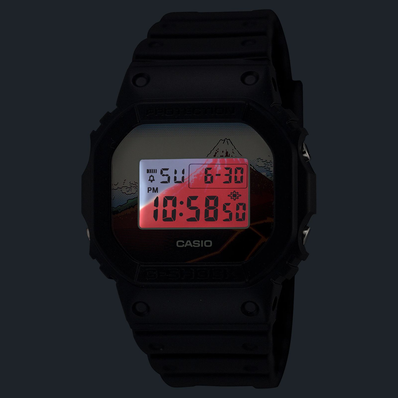 レア！葛飾北斎モデル G-SHOCK DW-5600KHSH25-1JR 新品・国内正規品