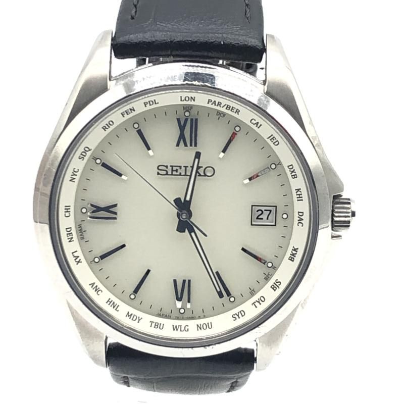 中古】SEIKO セレクション ソーラー腕時計 7B75-0AB0 セイコー[17