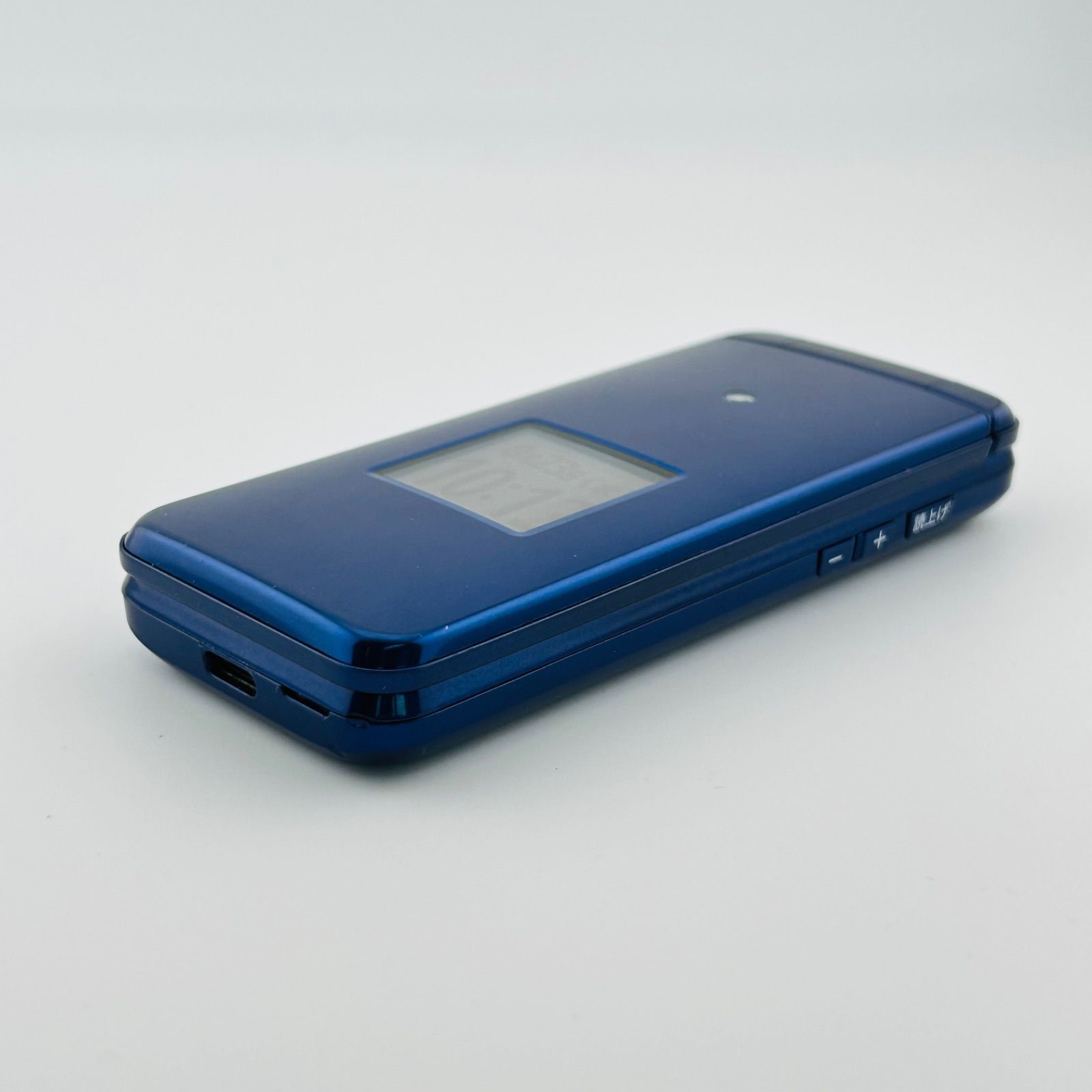 バッテリー良好 かんたんケータイライト KYF43 8GB ロイヤルブルー SIM