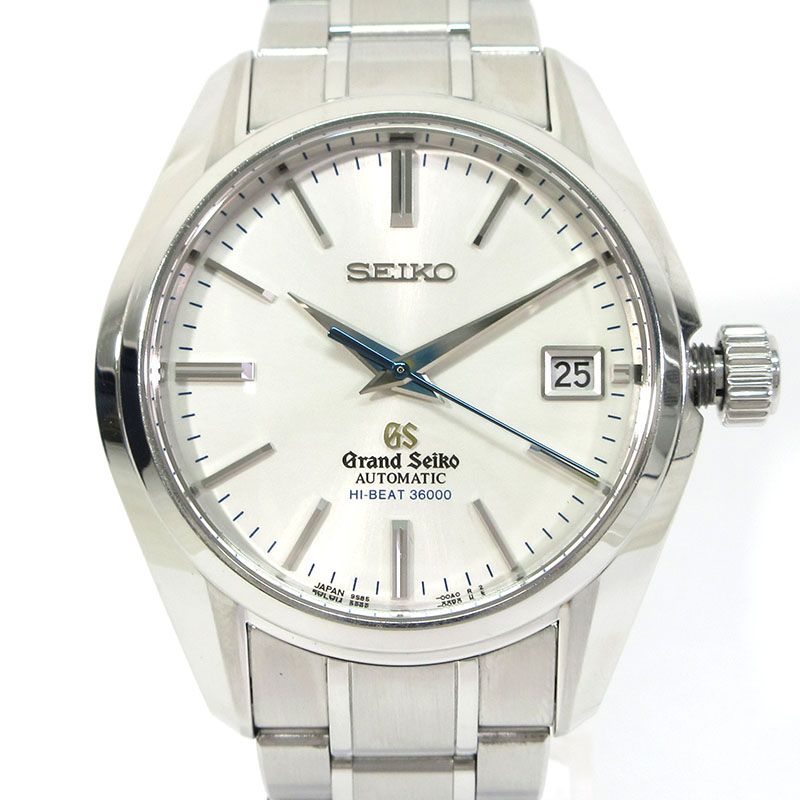 三重本店 Grand Seiko | グランドセイコー 26年2月OH済 SBGH001 Mechanical Hi-Beat メカニカル ハイビート 36000 腕時計 アナログ表示 自動巻き 手巻付き シルバー系 132
