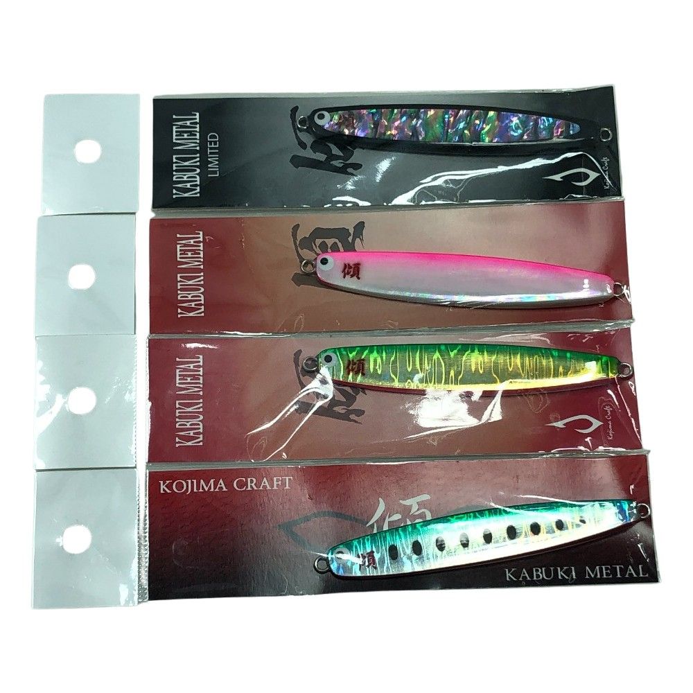 ΣΣKOJIMA CRAFT コジマクラフト メタルジグ カブキメタル50 4個まとめ