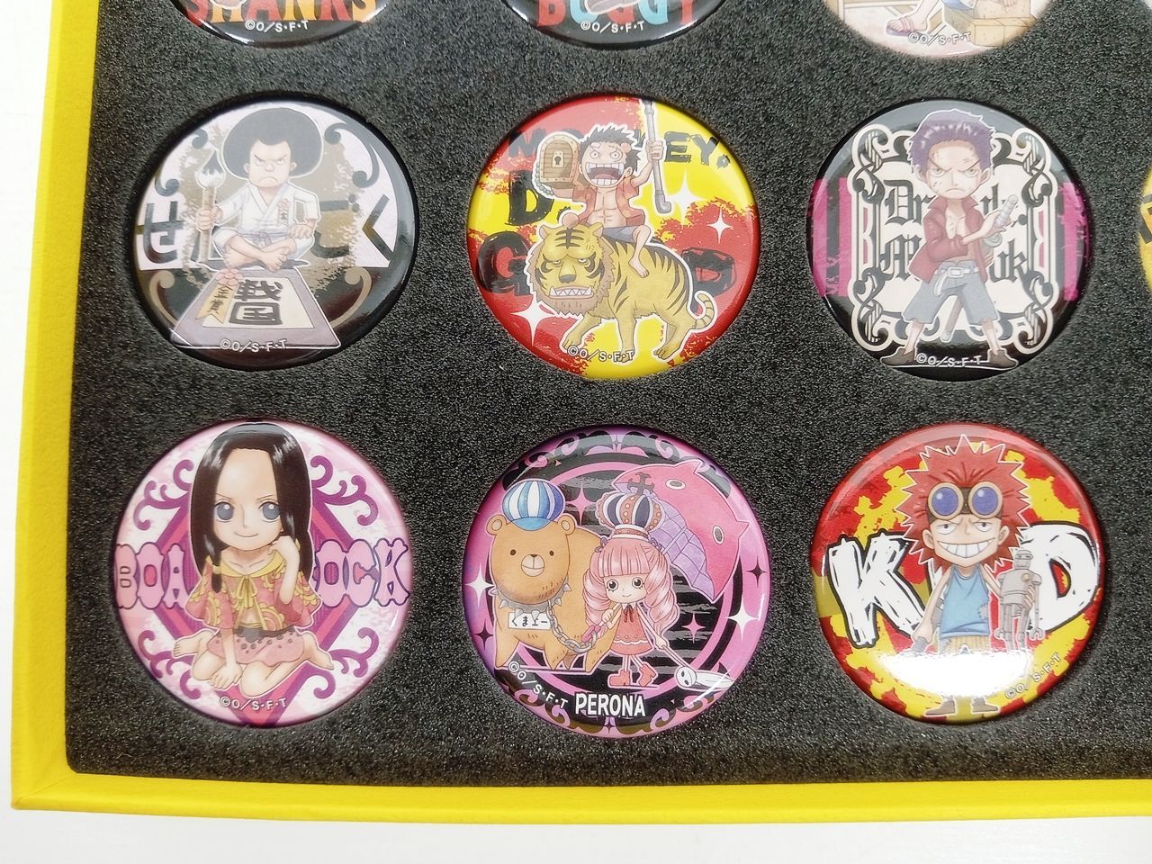 ONEPIECE シーザー 輩 缶バッジ コンプリートコレクション 第19弾 ONE