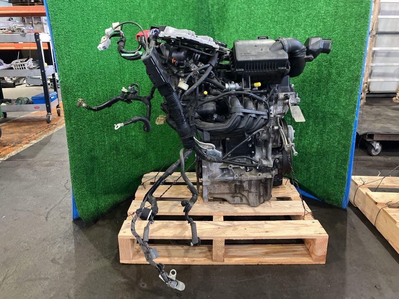 ムーヴ LA160S エンジンASSY カスタム RS SA2 4WD 19000-B2A32 B79