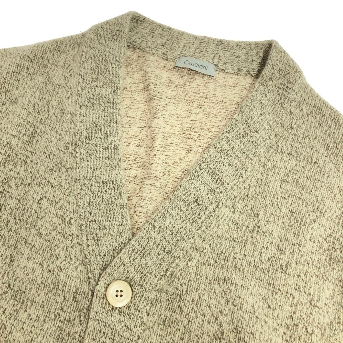 Cruciani クルチアーニ カーディガン サイズ:54 カシミヤ100％    ベージュ メンズ / 240001188193 Cruciani クルチアーニ カーディガン サイズ:54 カシミヤ100