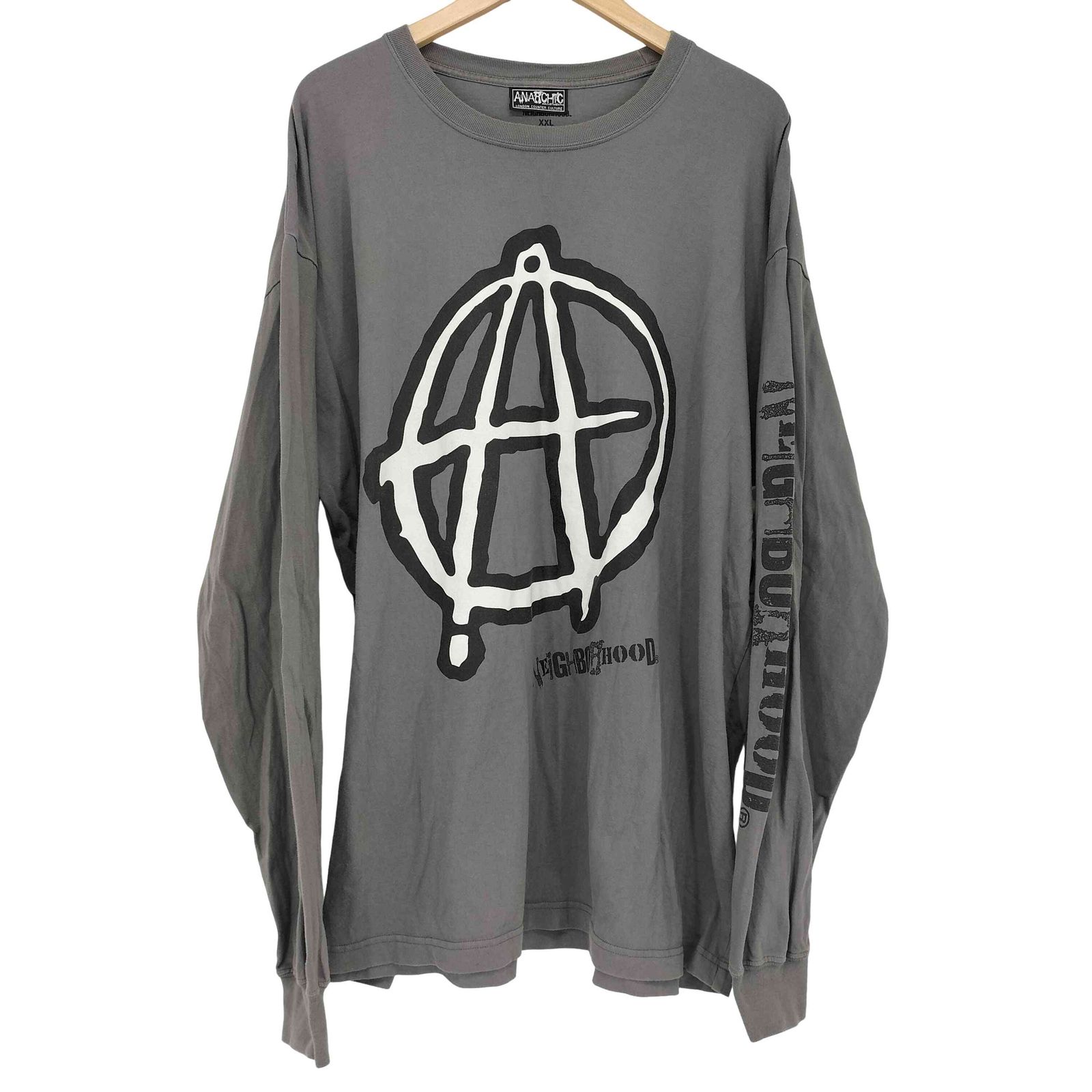 ネイバーフッド NEIGHBORHOOD × {{ANARCHIC}} ADJUSTMENT L/S TEE