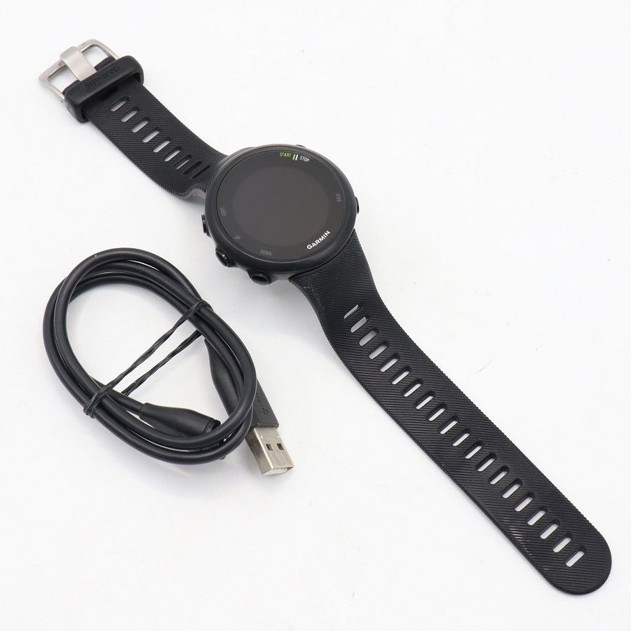 0 Garmin Forerunner Watch GPS Running Black | ForeAthlete ガーミン 