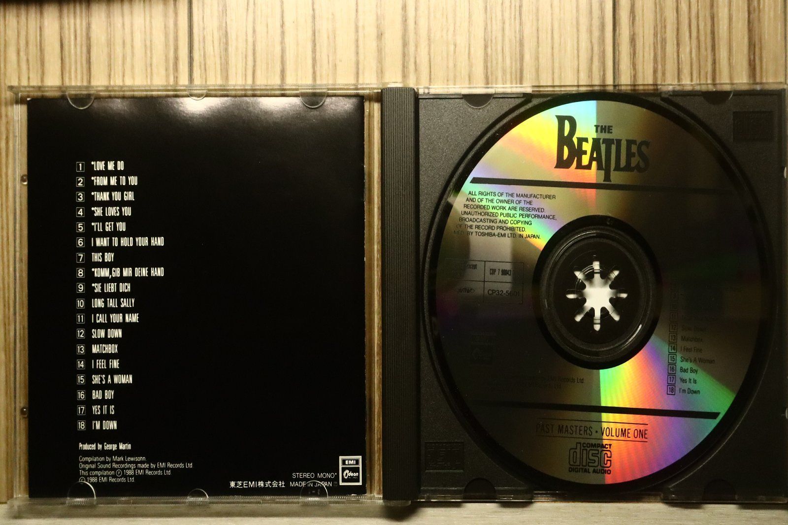 国内盤CD☆ビートルズ/THE BEATLES□ パスト・マスターズVol.1