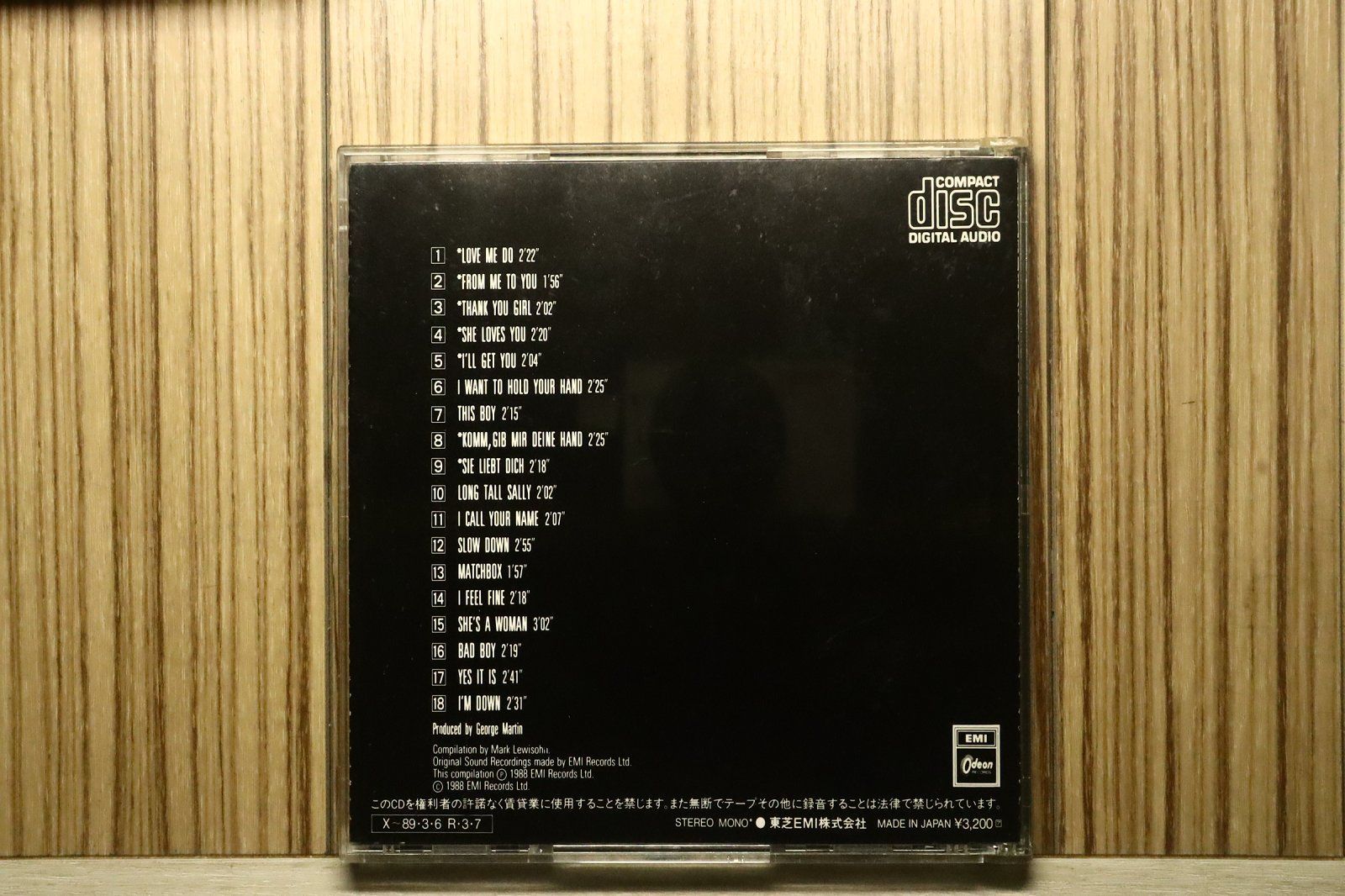 国内盤CD☆ビートルズ/THE BEATLES□ パスト・マスターズVol.1