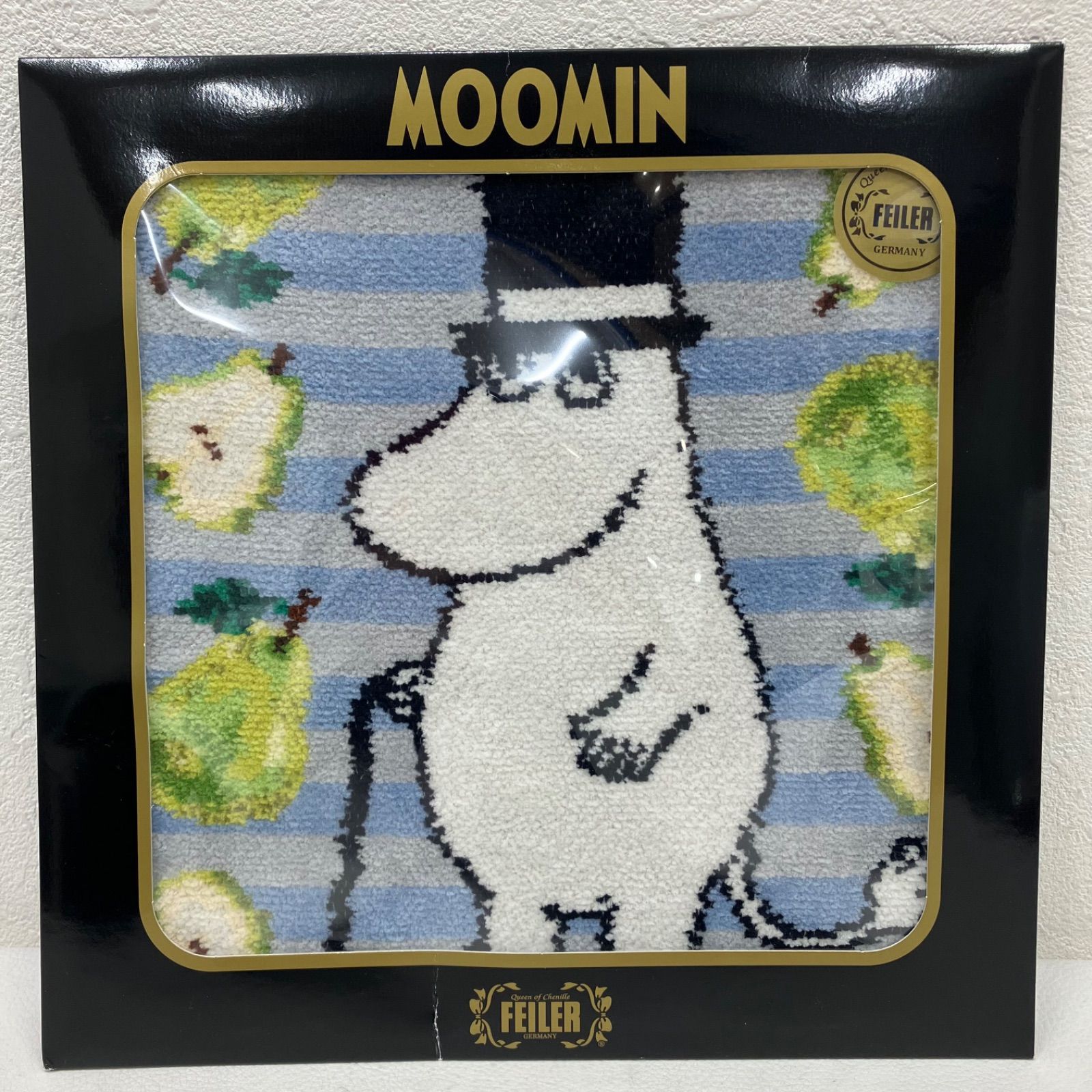 4 FEILER フェイラー シュニール織り MOOMINPAPA PAARYNA ムーミン