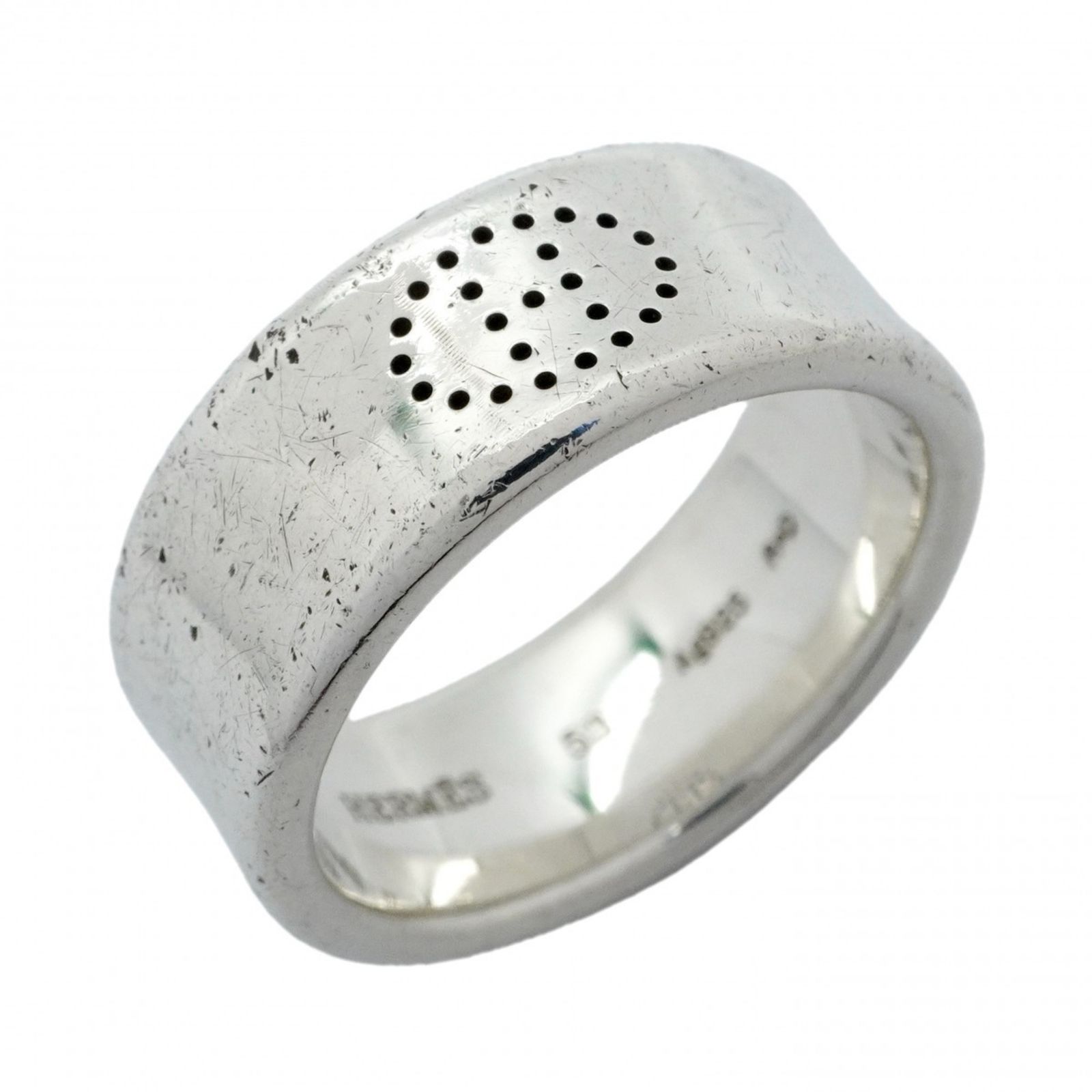 HERMES Hermes Ring Eclipse Ruban Size 53 / US Size 6.5