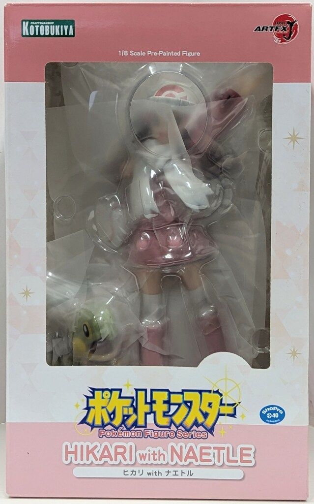 コトブキヤ ARTFX J ポケットモンスター ヒカリ with ナエトル PVC
