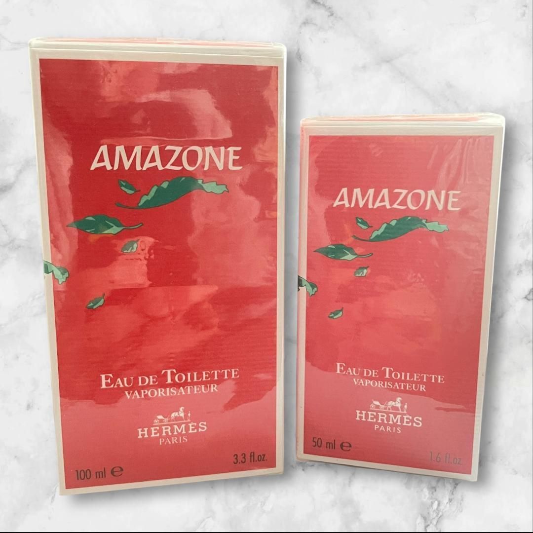 HERMES - エルメス AMAZONE アマゾン 100ml＋50ml 未開封 2本セットの エルメス AMAZONE アマゾン 100ml＋50ml 未開封 2本セット