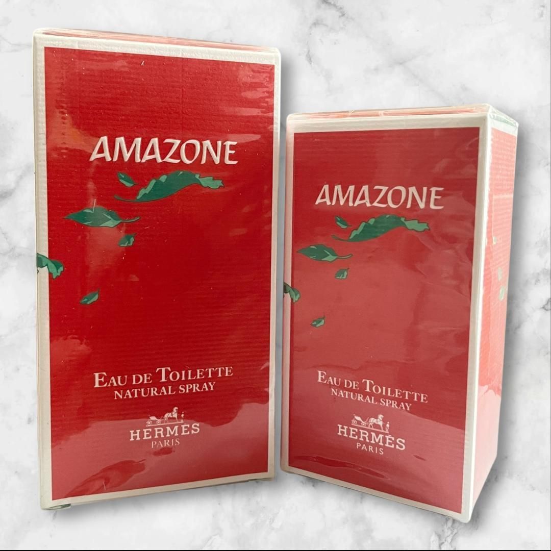 HERMES - エルメス AMAZONE アマゾン 100ml＋50ml 未開封 2本セットの エルメス AMAZONE アマゾン 100ml＋50ml 未開封 2本セット