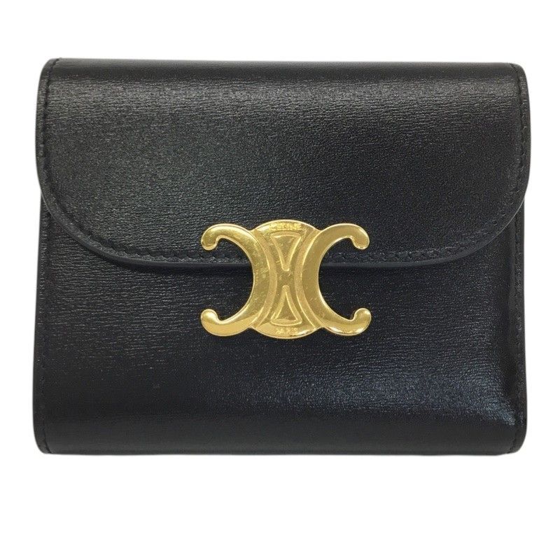 CELINE【セリーヌ】三つ折り財布 スモールフラップ ウォレット