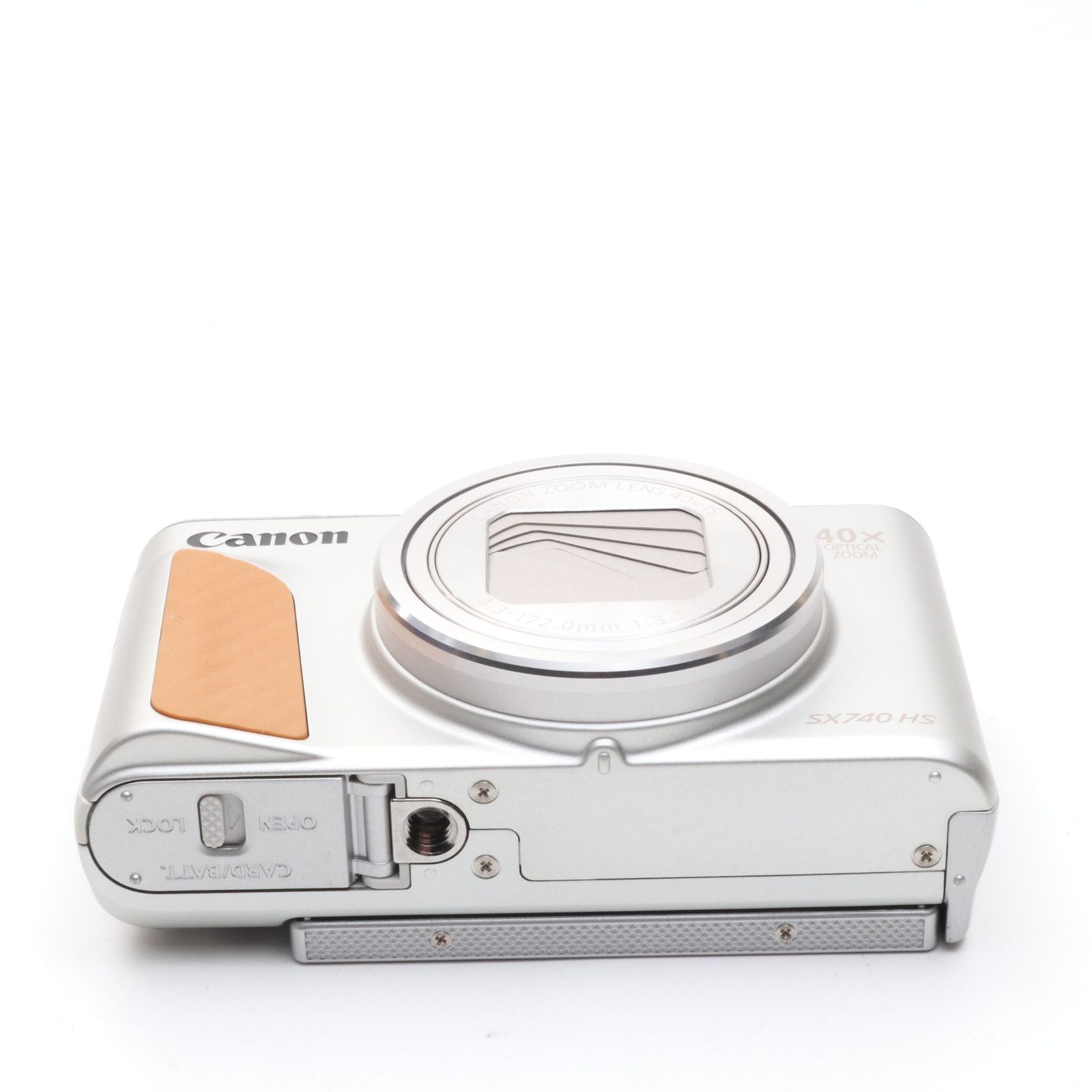 Canon コンパクトデジタルカメラ PowerShot SX740 HS シルバー 光学40