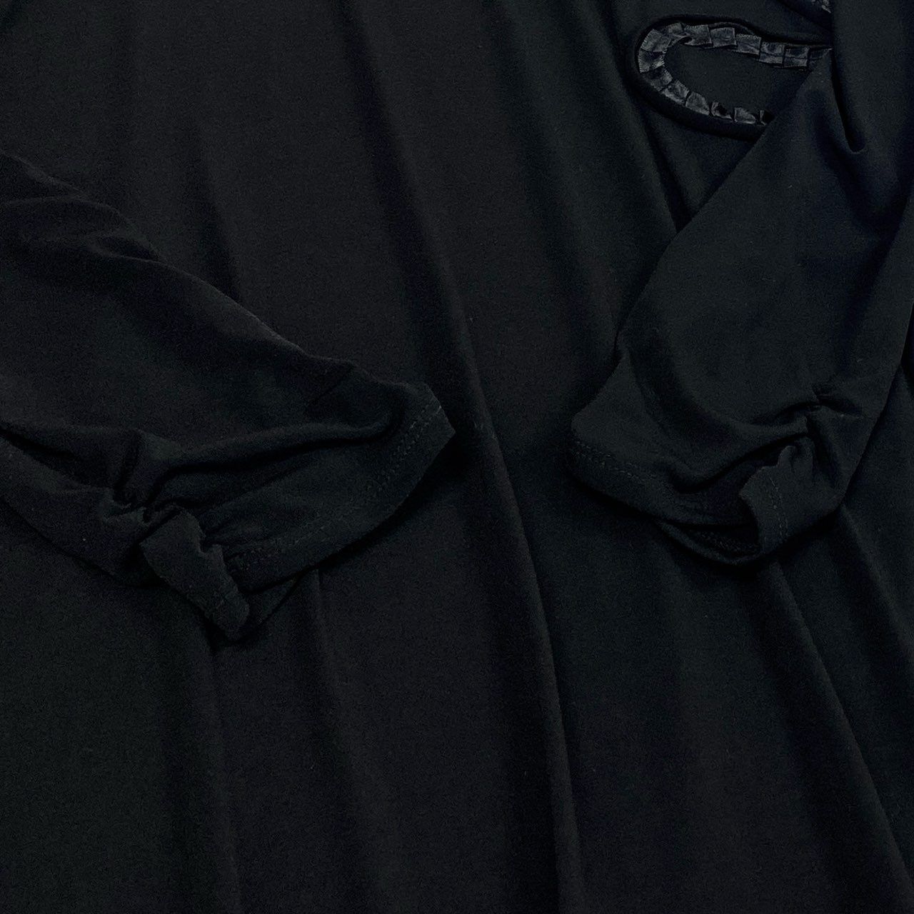 50b27 HIROKO BIS ヒロコビス ヒロココシノ チュニックワンピース アシンメトリーデザイン 長袖 レディース 女性服 13AB ブラックu02t 50b27 HIROKO BIS ヒロコビス ヒロココシノ チュニックワンピース