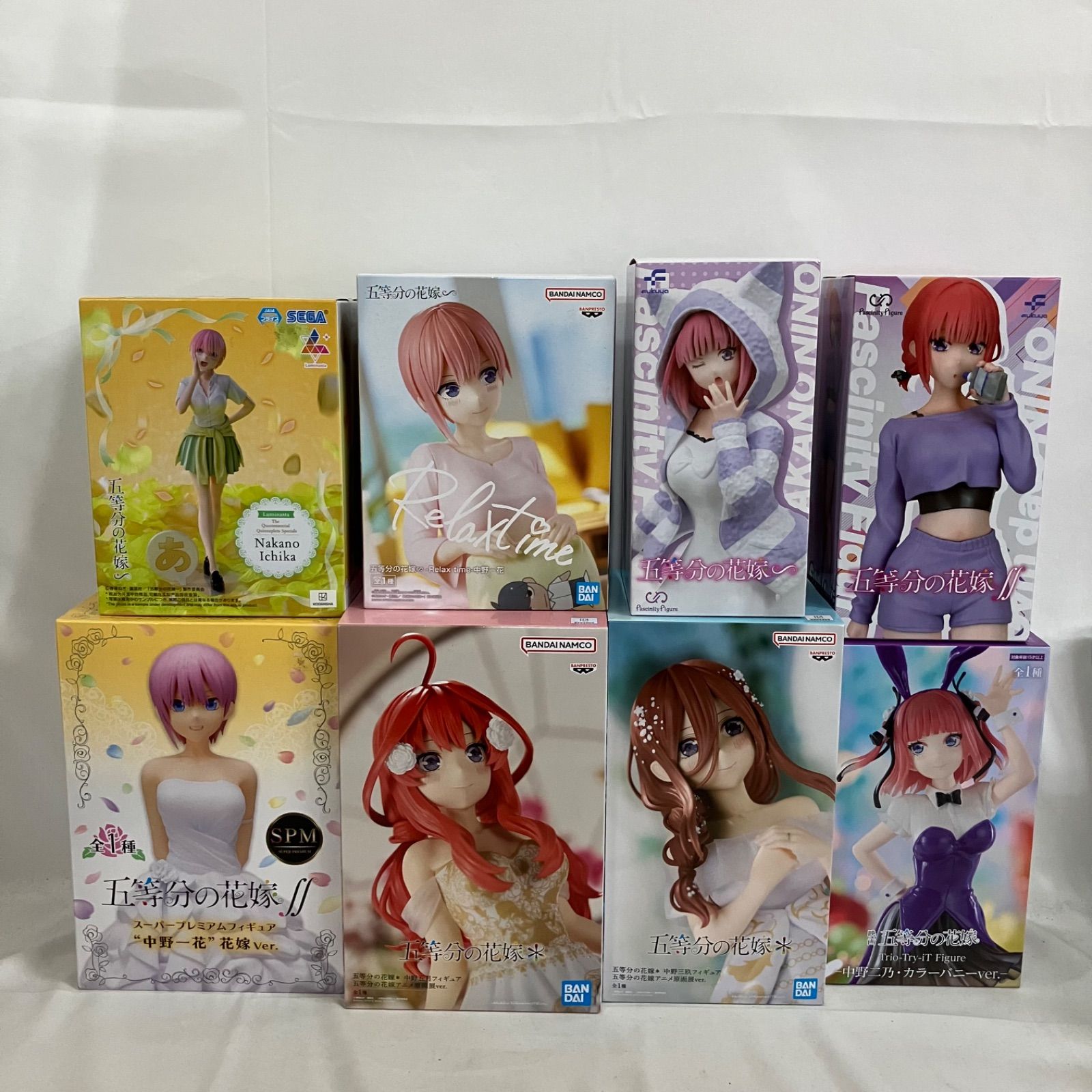未開封 五等分の花嫁 まとめ フィギュア 8個セット SF2A81 c107 - メルカリ