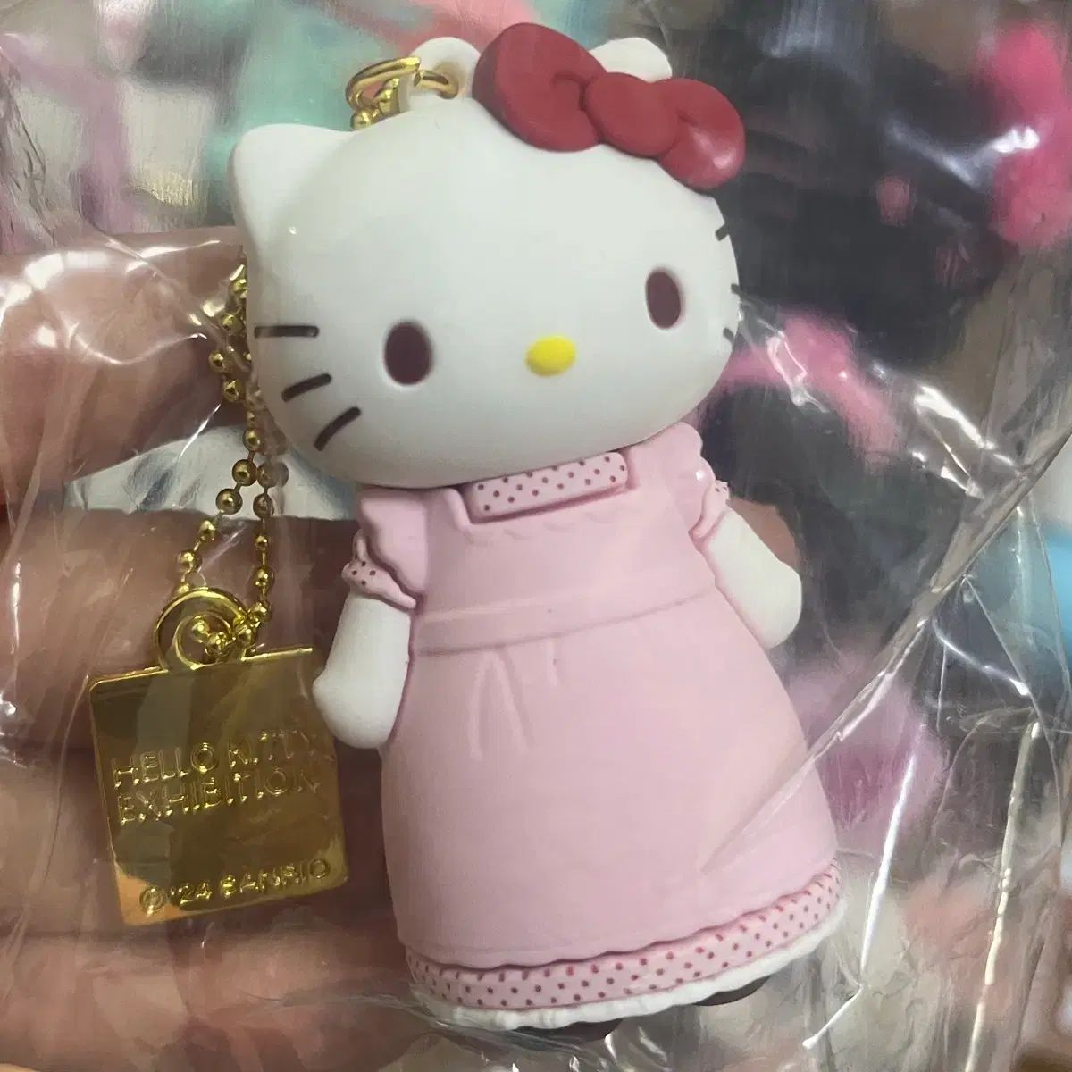 ハローキティ 50周年 TOKYO 東京 展示会 限定 フィギュア キーホルダー