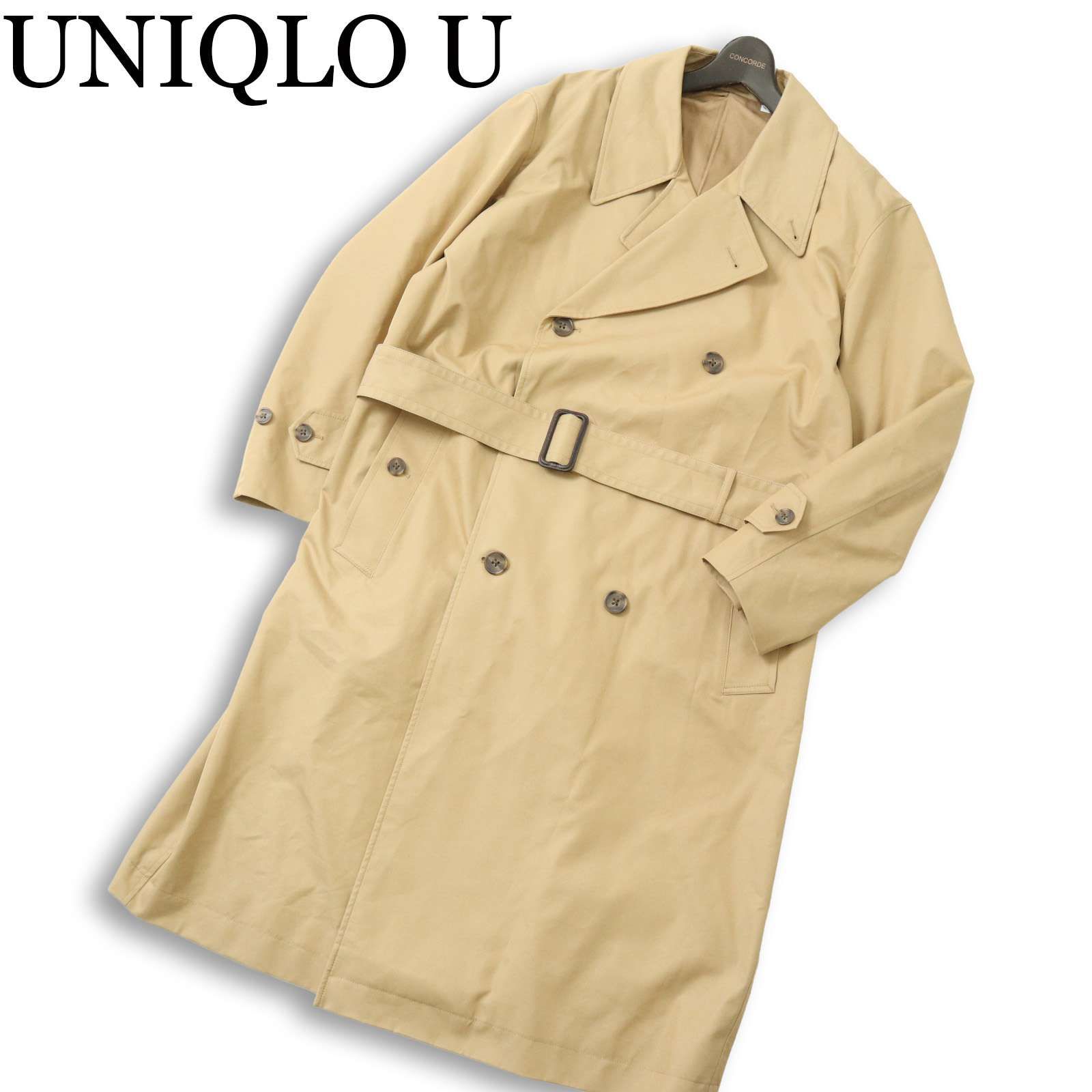 UNIQLO U ユニクロ ユー ルメール 通年 オーバーサイズ トレンチ コート Sz.M メンズ