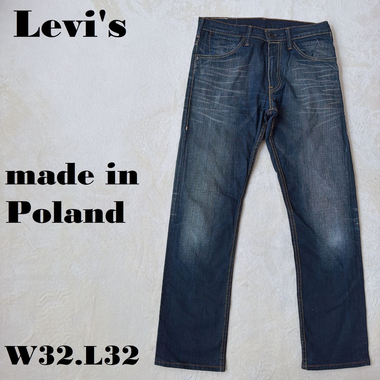 W33 L32】80s USA製 levi