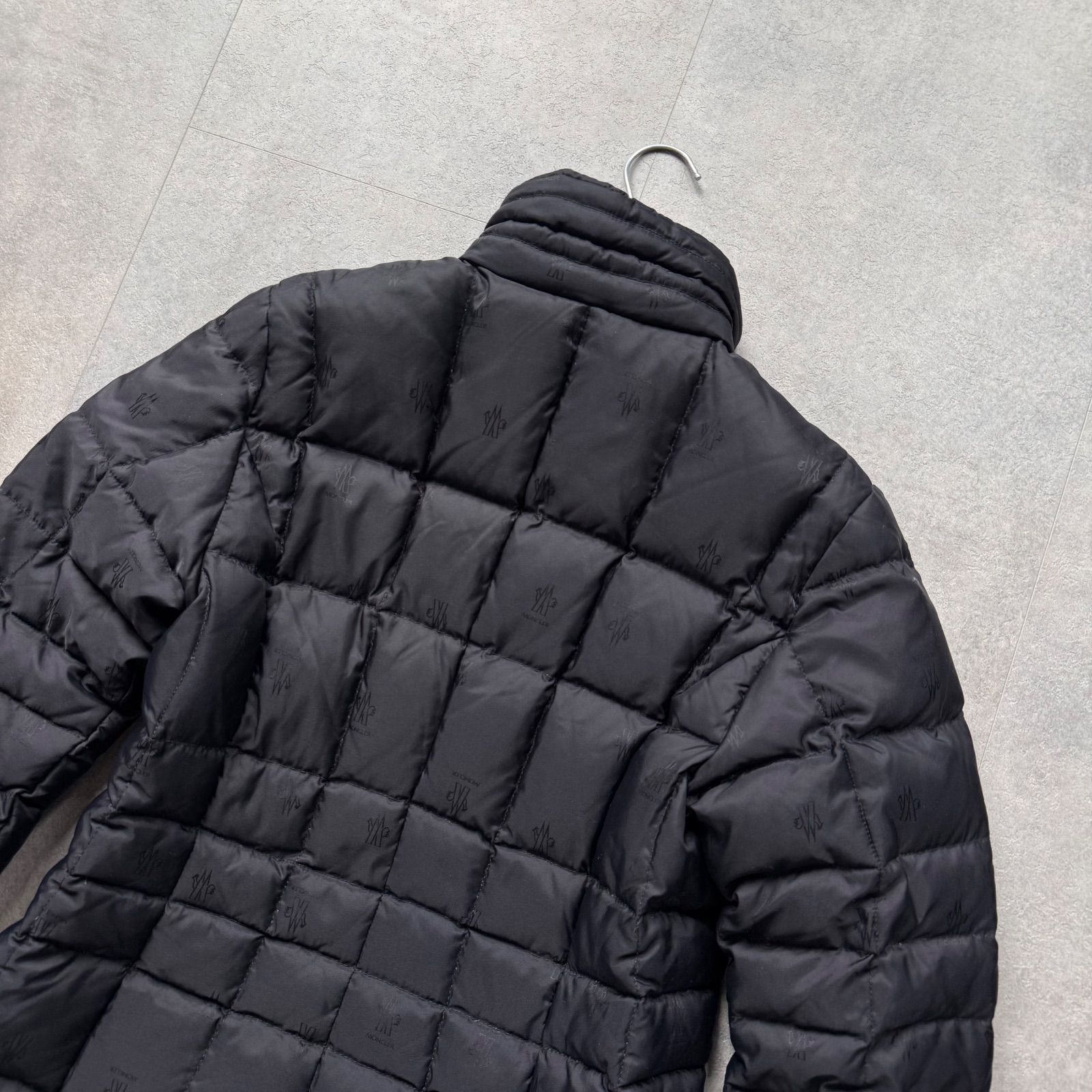美品 希少 MONCLER モンクレール Aライン キルティング ダウン 