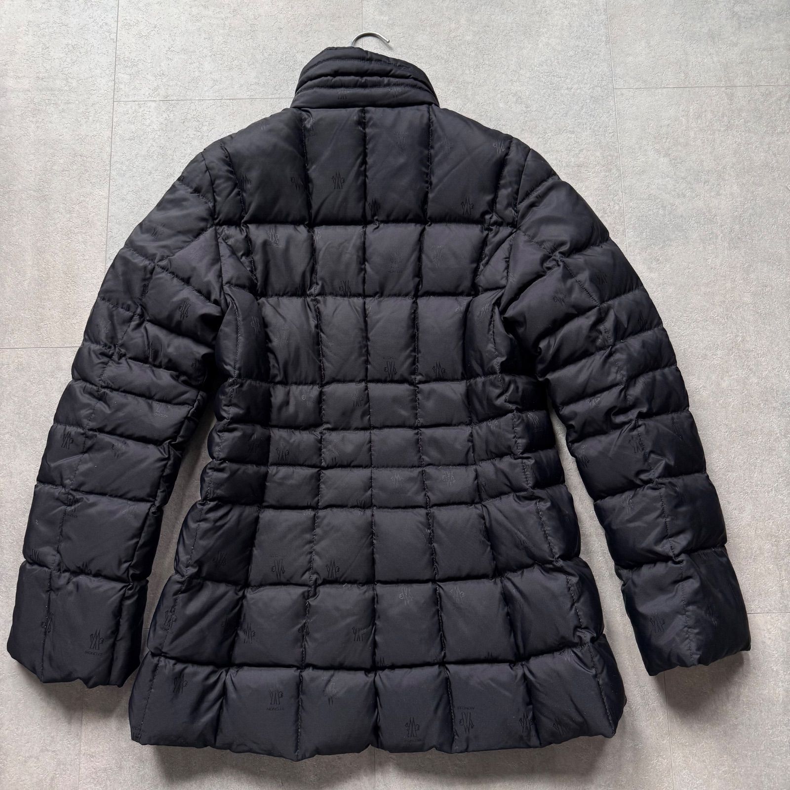 美品 希少 MONCLER モンクレール Aライン キルティング ダウン 