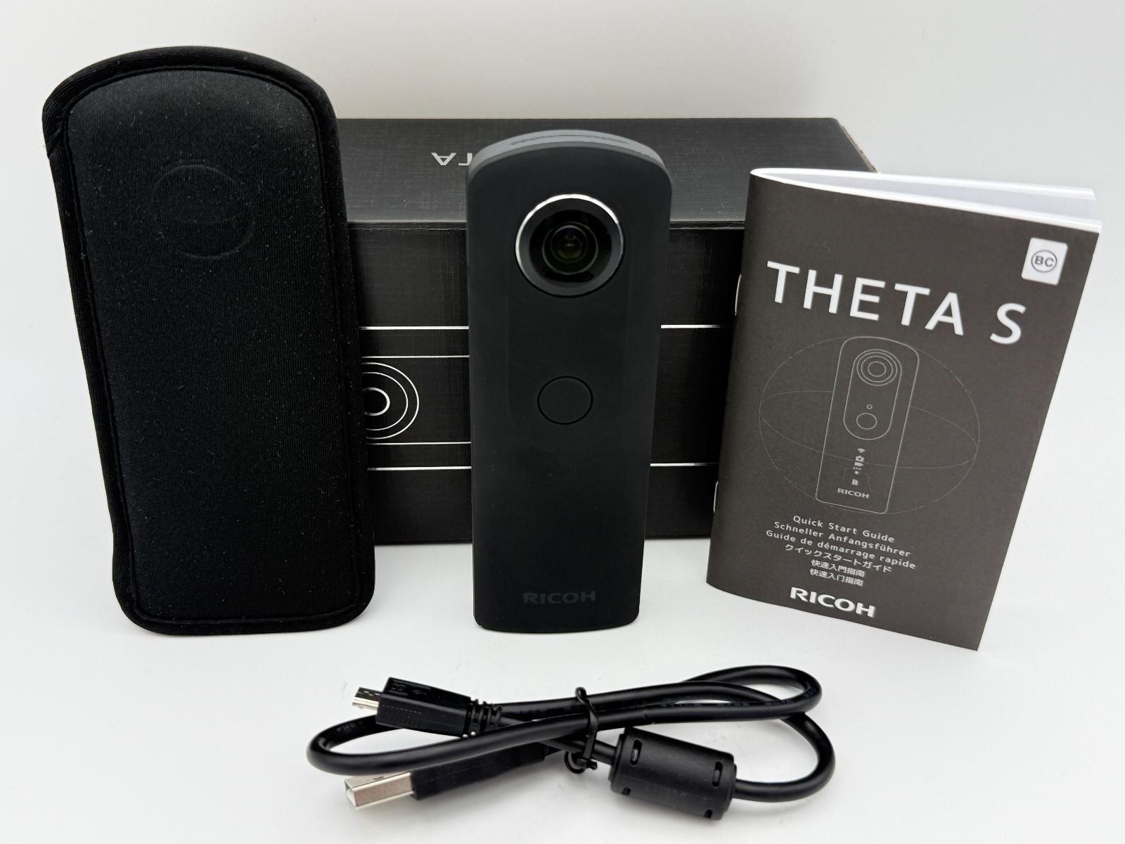 美品】RICOH THETA S リコー シータ 360度全天球カメラ - メルカリ