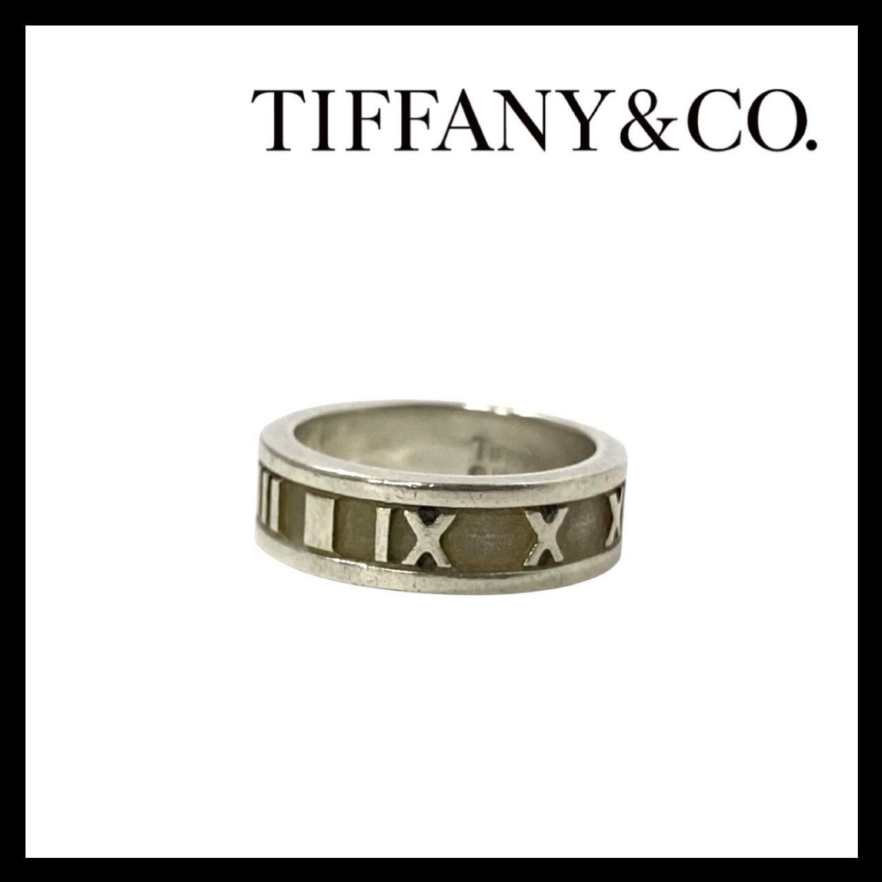Y【TIFFANY&Co.】アトラス リング 1995 SV925 SILVER/シルバー 総重量
