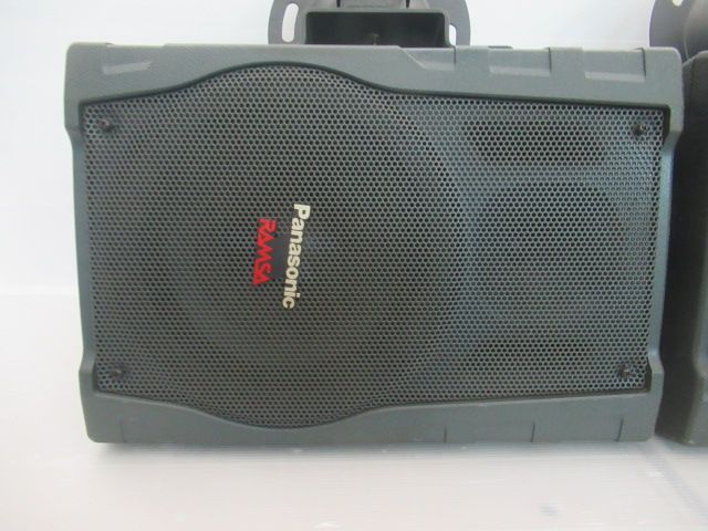 5112.5 Panasonic RAMSA スピーカーシステム WS-AT75-K スピーカー