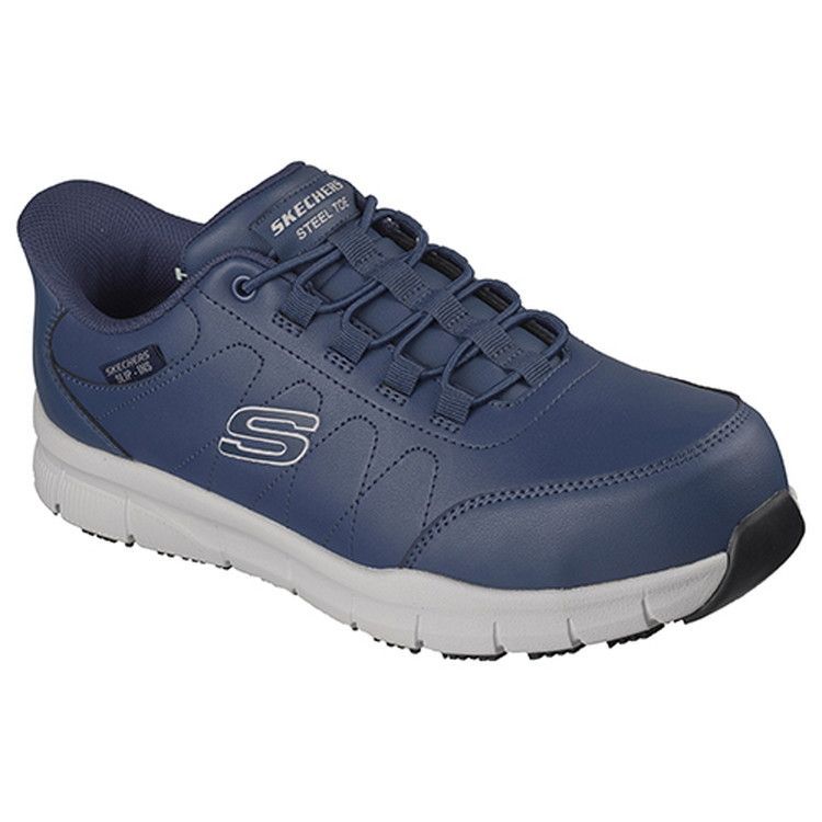 ② 1枚 送料無料】SKECHERS プロテクティブスニーカー NAMPA 200454-JNVY-28.0