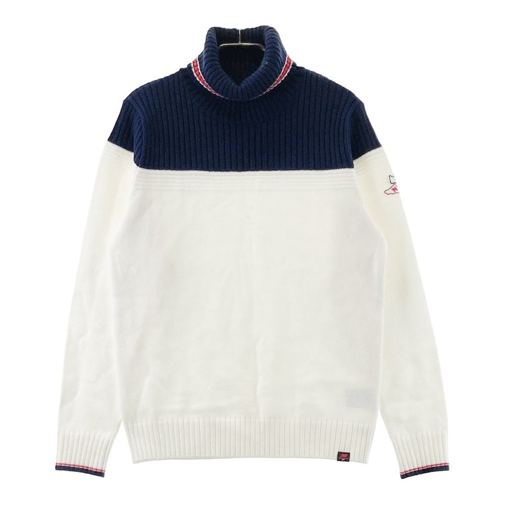 new balance ゴルフホワイト タートルネックセーター New Balance