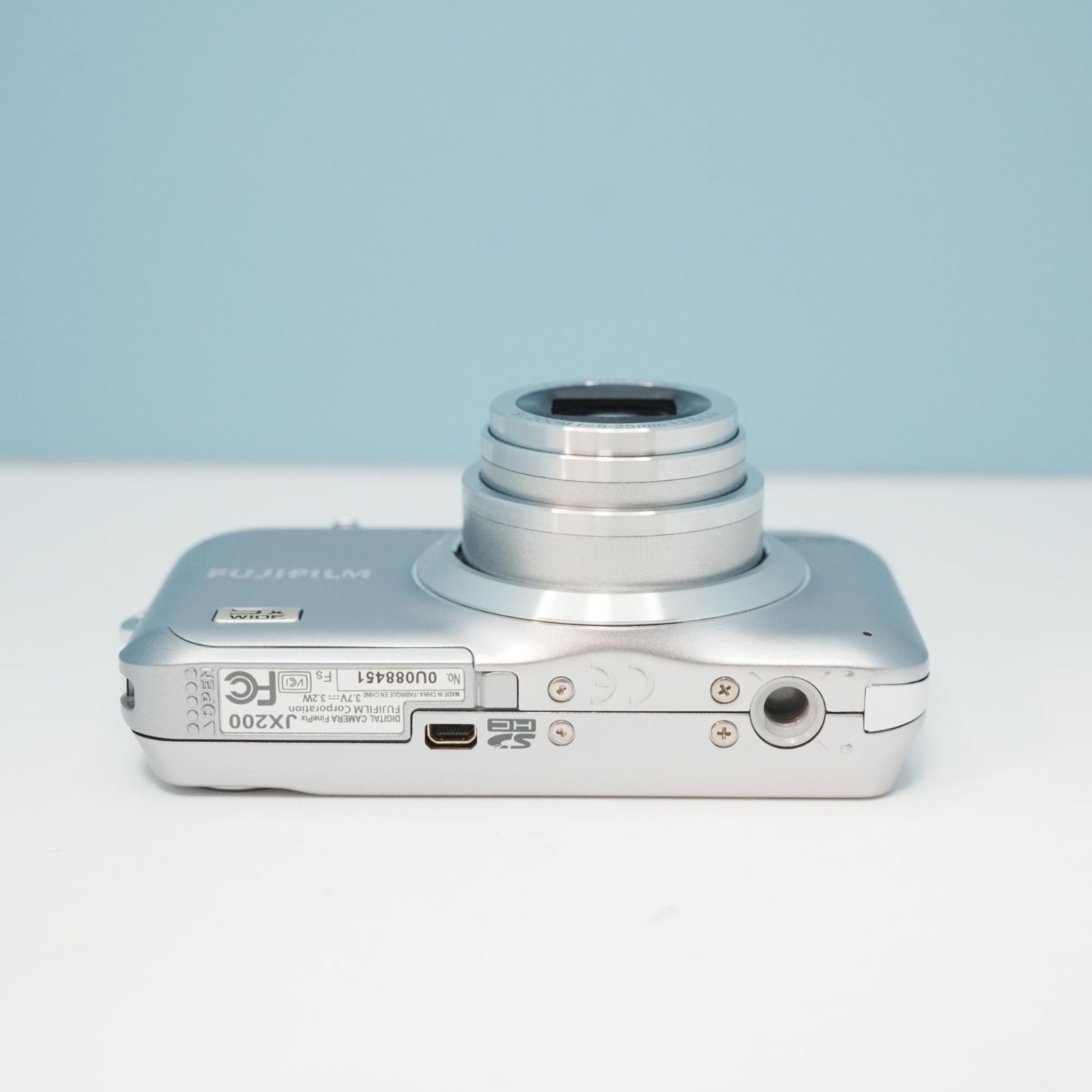 FUJIFILM FINEPIX JX200 デジカメ スマホ転送OK フルセット 美品 a5872 