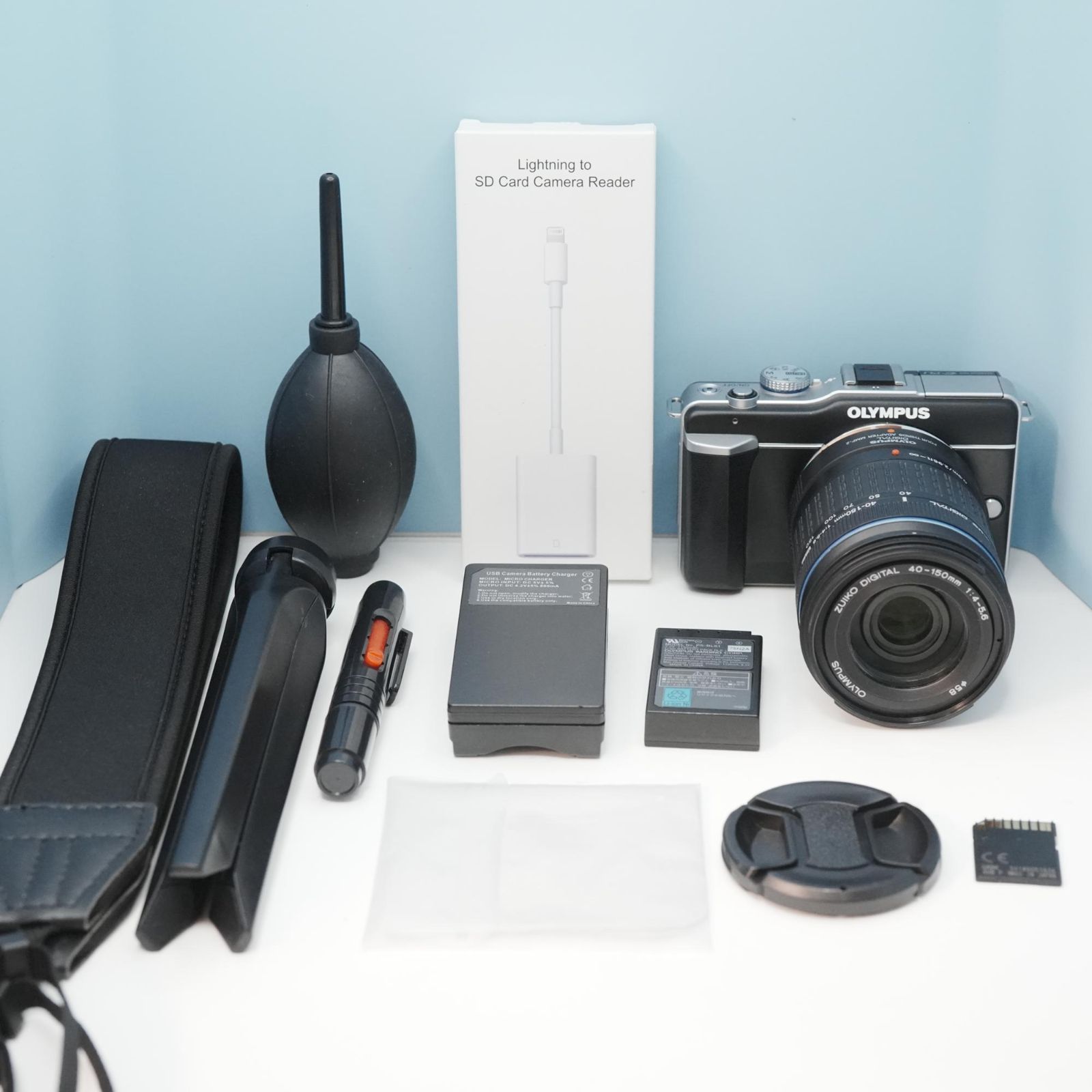 OLYMPUS PEN E-PL1 一眼レフ スマホ転送OK フルセット a5834 - メルカリ