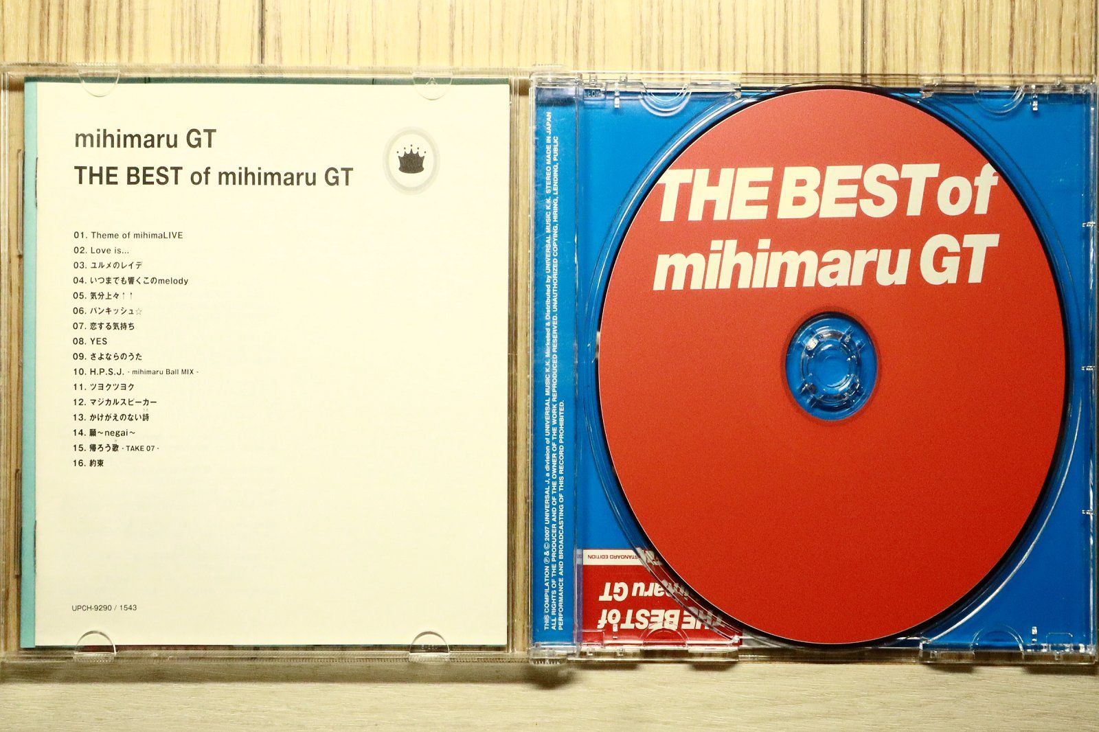 国内盤CD☆ミヒマル GT/mihimaru GT□ THE BEST of mihimaru GT