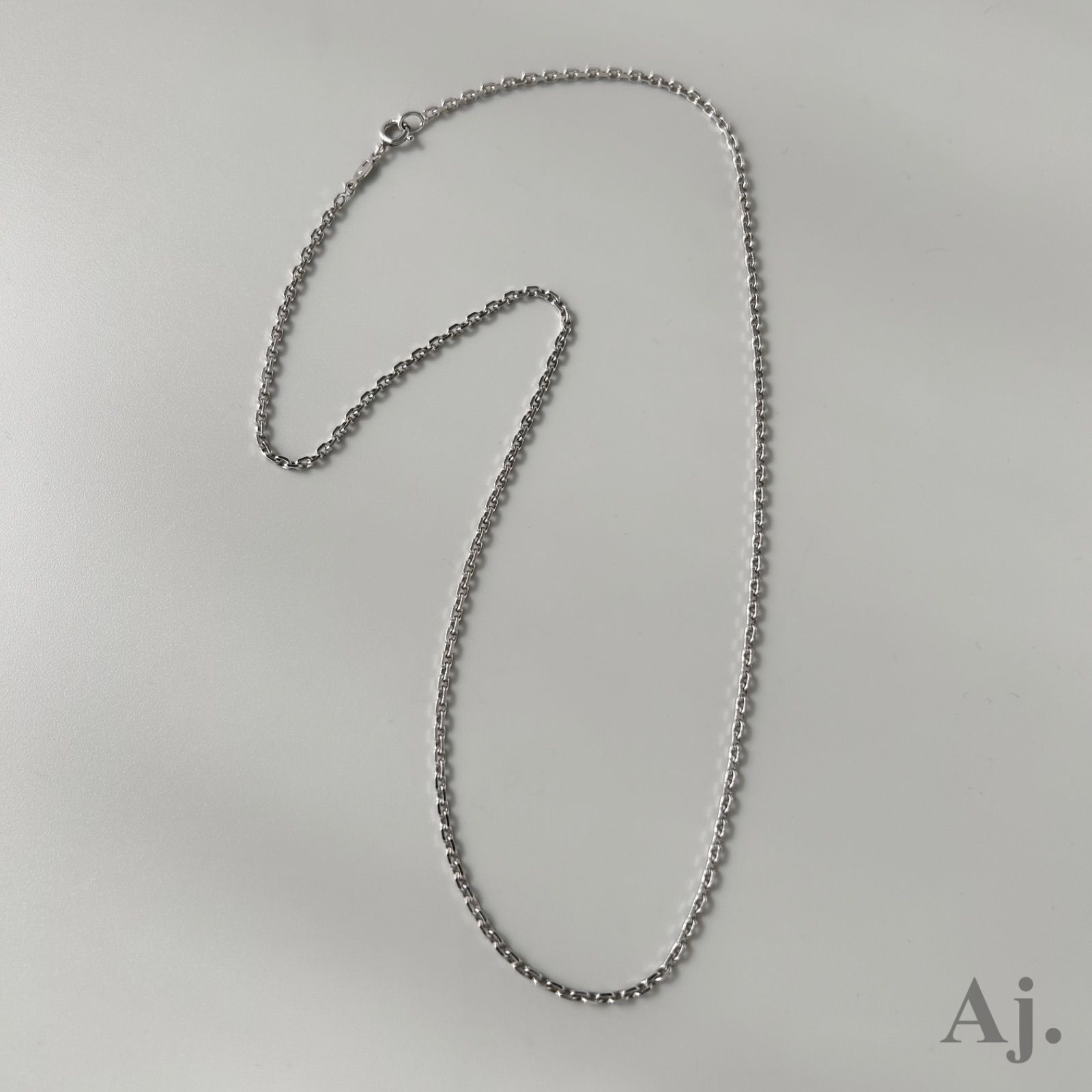m様 エルメス チェーン ネックレス ヴィンテージ Silver 925 HERMES 