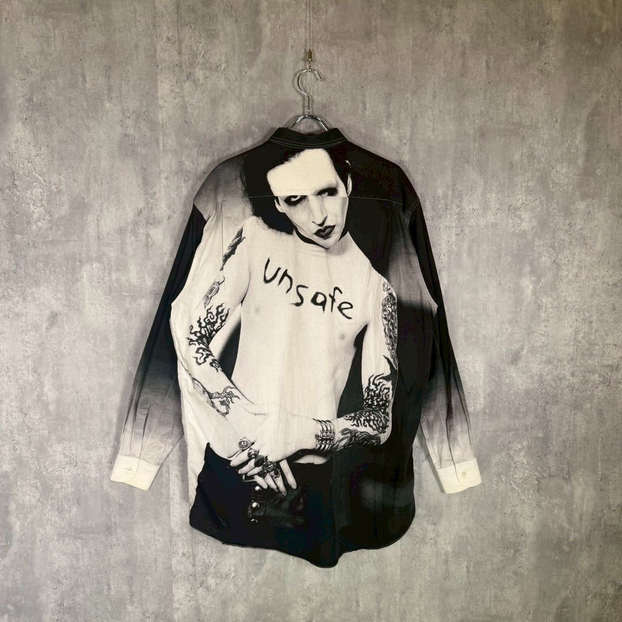VETEMENTS』ヴェトモン (M) マリリン・マンソンプリント オーバー