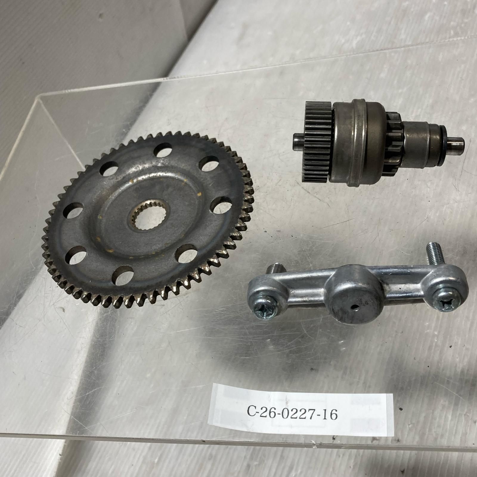 SUZUKI アドレス V100 CE13A スターター ピニオンギア ADDRESS スズキ