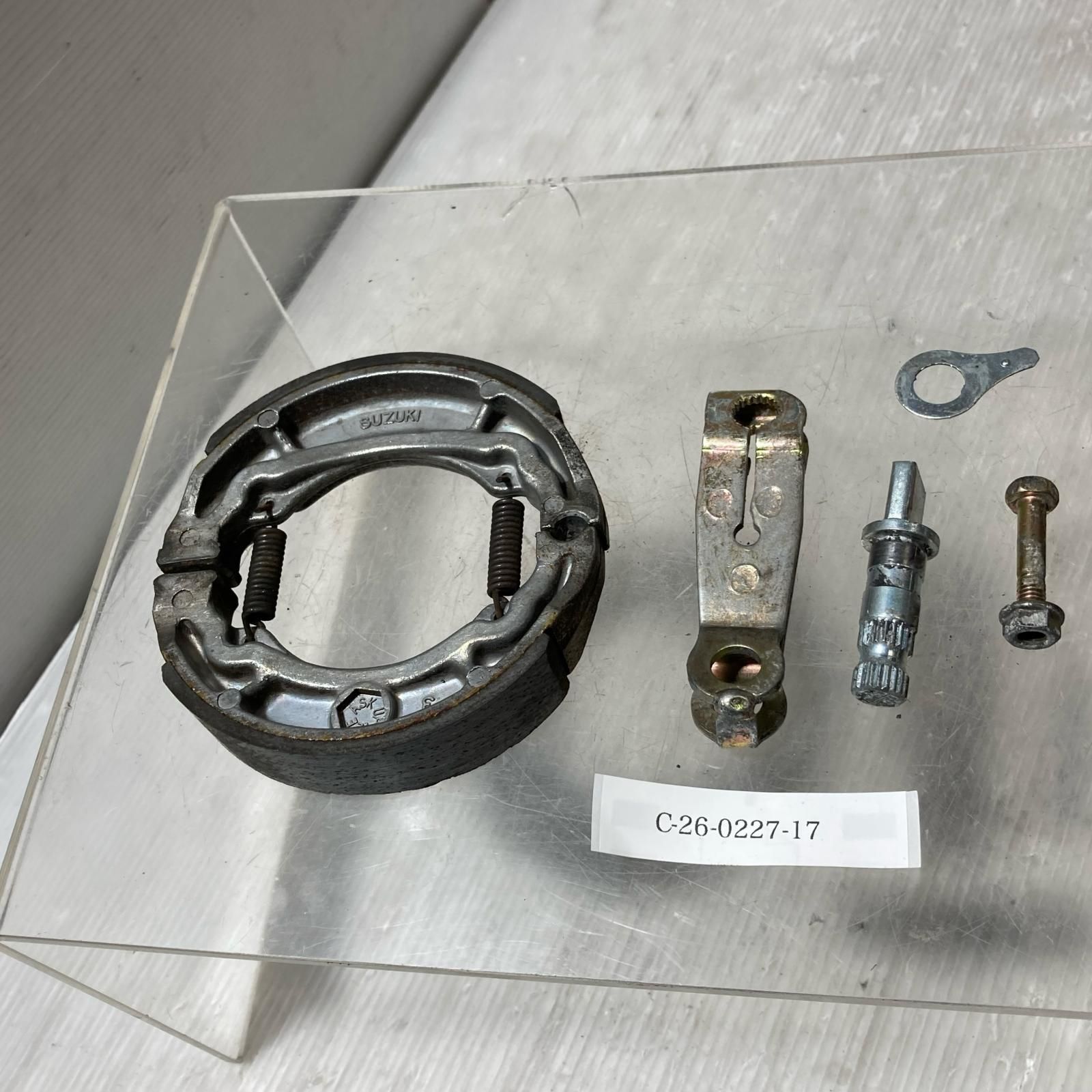 SUZUKI アドレス V100 CE13A リアブレーキシュー セット ADDRESS