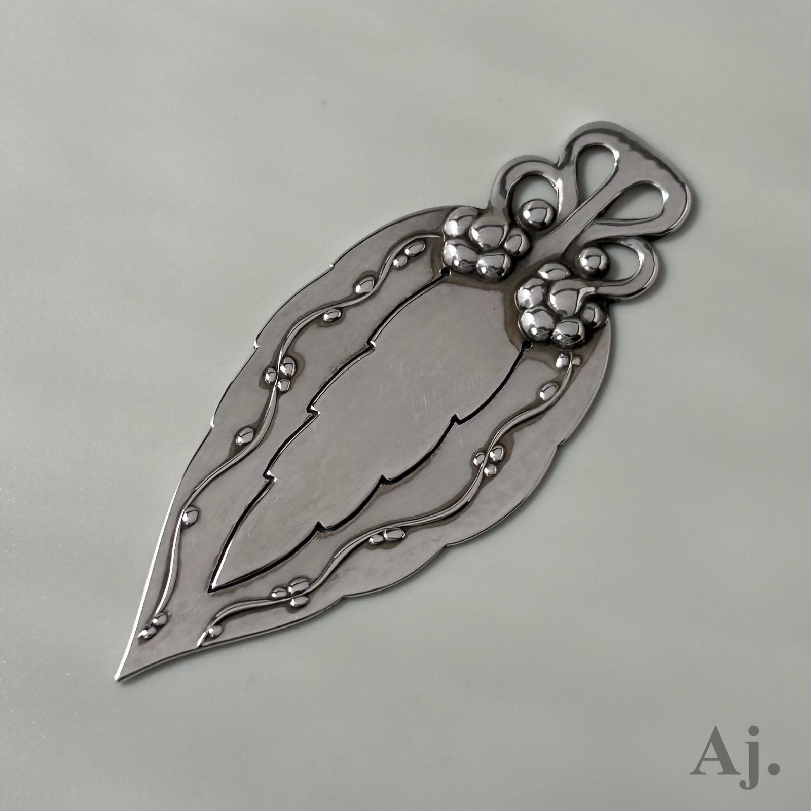 ジョージジェンセン ブックマーク ブックマーカー しおり 60 AG925 ヴィンテージ Georg Jensen