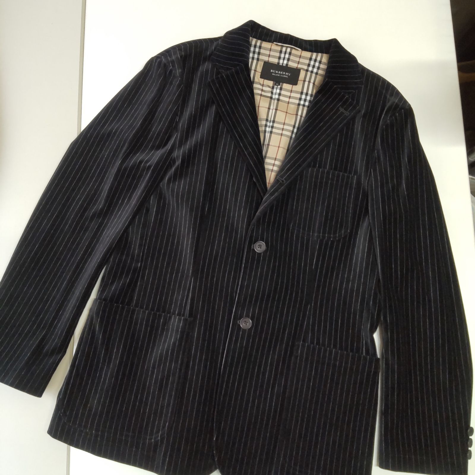 BURBERRY BLACK LABEL バーバリーブラックレーベル テーラード 