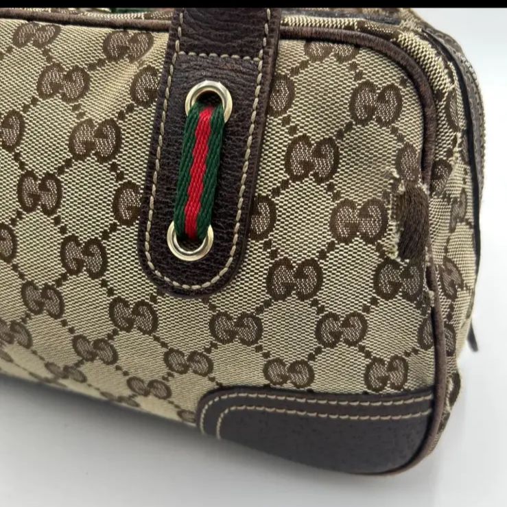 GUCCI GGキャンバス トートバッグ シェリーライン プリンシー