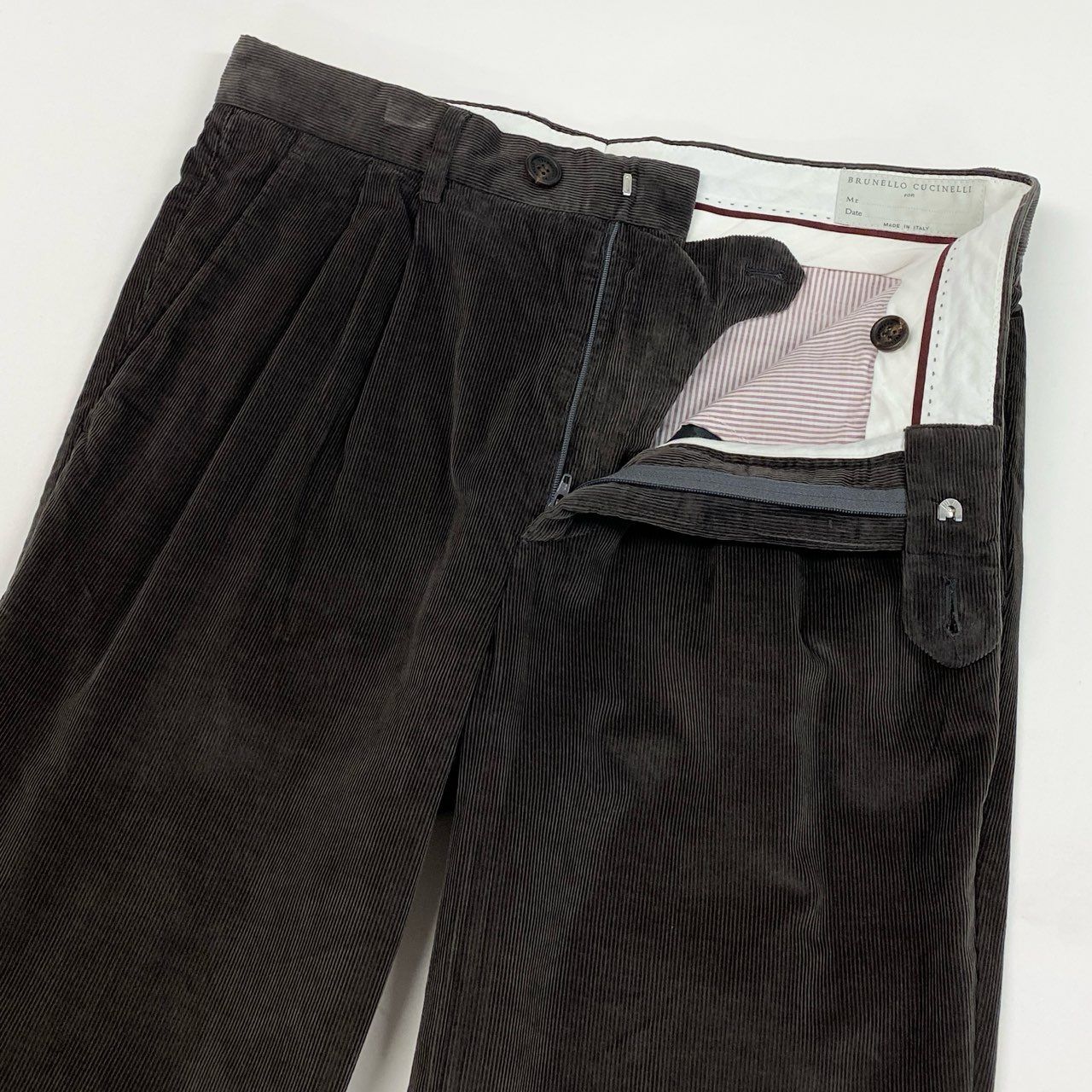 33b27 《美品》 BRUNELLO CUCINELLI ブルネロクチネリ コーデュロイ 