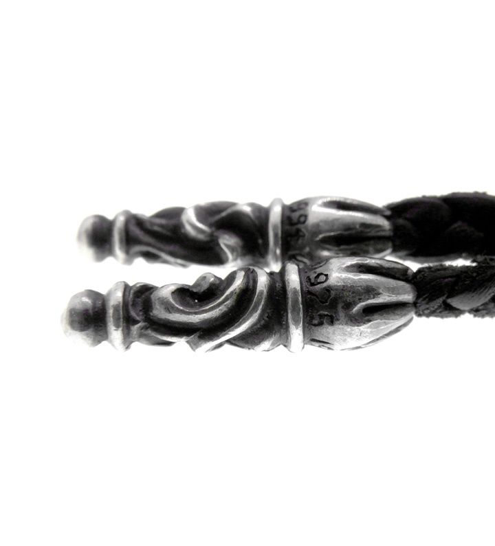 クロムハーツ CHROME HEARTS 【 LEATHER BRAID 】 レザー ブレード
