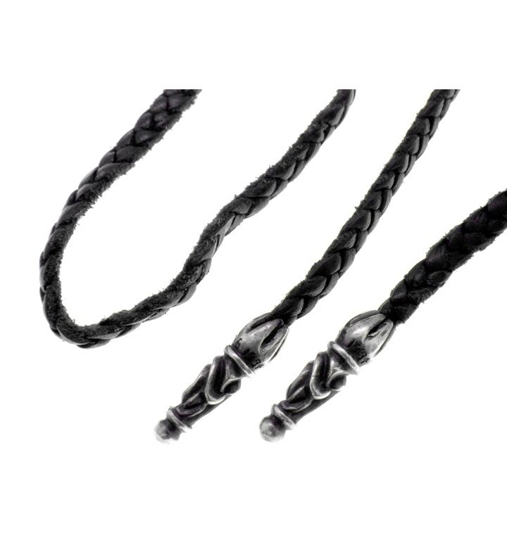 クロムハーツ CHROME HEARTS 【 LEATHER BRAID 】 レザー ブレード