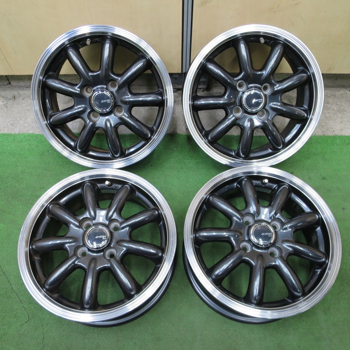 送料無料] 4本価格☆JP STYLE Bany MONZA JAPAN 14インチ 14×5.5J JP 