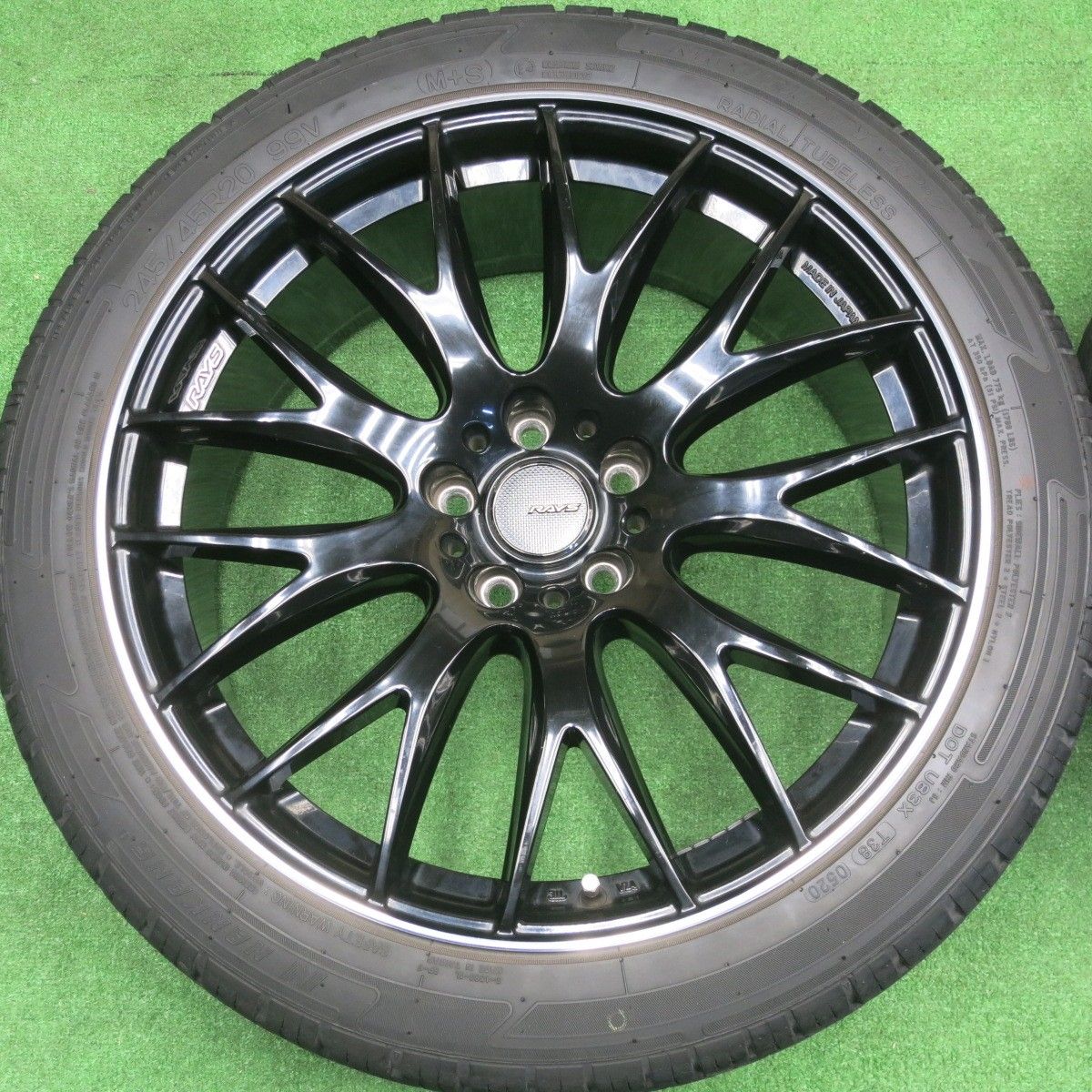 4本価格☆RAYS HOMURA 2×9 245/45R20 ナンカン NK UTILITY SP-7 20