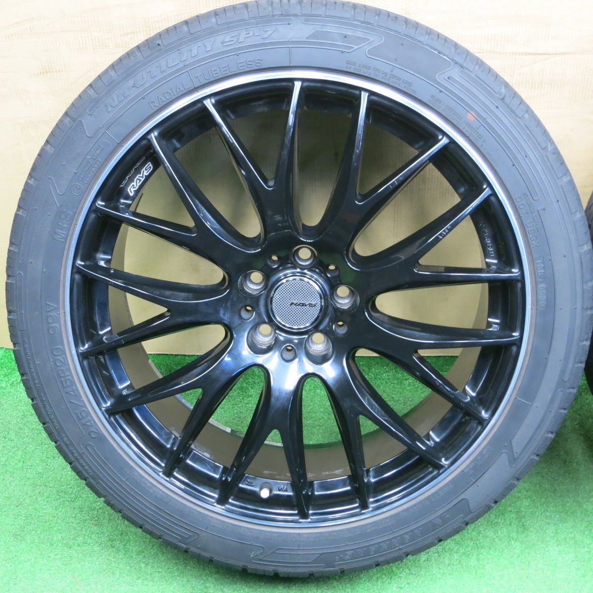 RAYS HOMURA 2×7RA 245/45R20セット 4本価格☆RAYS HOMURA 2×9 245/45R20 ナンカン NK UTILITY SP-7 20